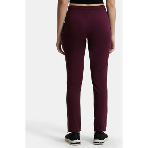 Jockey Women's Relaxed Pants (1301_Wine Tasting_Large)