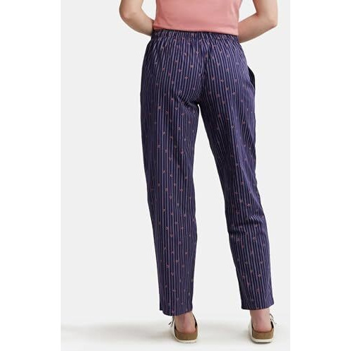 Jockey Women's Pyjama Pants (Rx06_Classic Navy Assorted Checks_Xl)