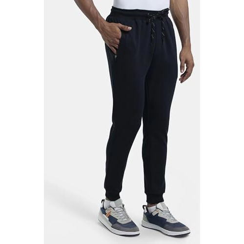 Jockey Men's Relaxed Fit Sweatpants (Am02_Black_X-Large)