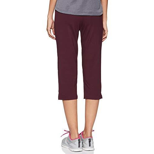Jockey Women's Slim Fit Cotton Capri (1300_Wine Tasting_X-Large_Purple_Xl)