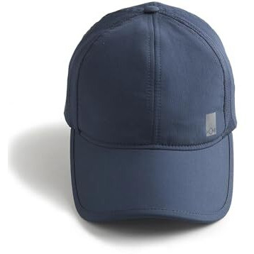 Jockey Cp21 Polyester Solid Cap With Adjustable Back Closure And Stay Dry Technology_Navy_Free Size