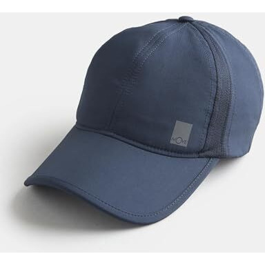 Jockey Cp21 Polyester Solid Cap With Adjustable Back Closure And Stay Dry Technology_Navy_Free Size