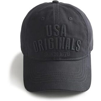 Jockey Men's Cp31 Super Combed Cotton Rich Solid Cap With Adjustable Back Closure_Black_Free Size