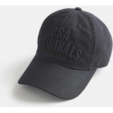 Jockey Men's Cp31 Super Combed Cotton Rich Solid Cap With Adjustable Back Closure_Black_Free Size