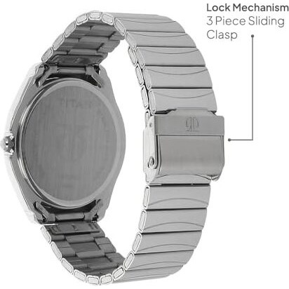 Titan Karishma Analog Black Dial Men's Watch Nk1578Sm04 / Nk1578Sm04