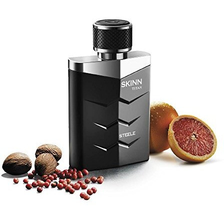 Titan Skinn By Titan Steele Perfume| Perfume For Men |50 Ml Edp, Long-Lasting Fragrance, Woody And Musky Fragrance For Men |Ifra Certified | Gifts For Men