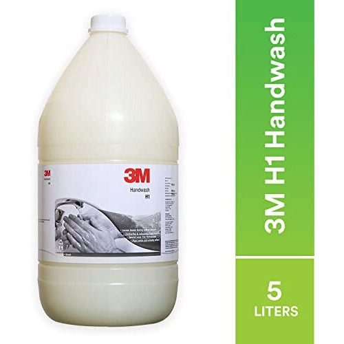 3M Professional H1 Handwash For Cleaning Hands, Feeling Soft & Smooth With Refreshing Fragrance, Disinfection And Complete Protection (5L, Pack Of 1)