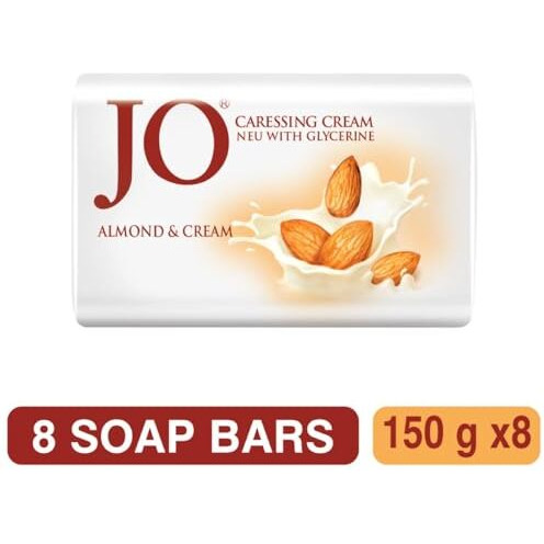 Jo Almond Cream Soap Pack Of 8, 150 Gram