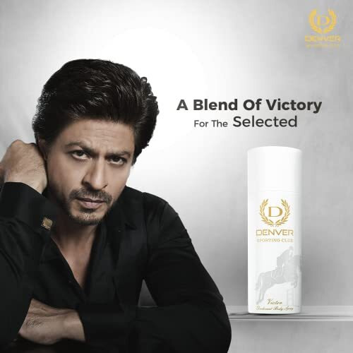 Denver Sporting Club Victor Deo For Men - (165Ml) | Long Lasting Deodorant Body Spray For Men