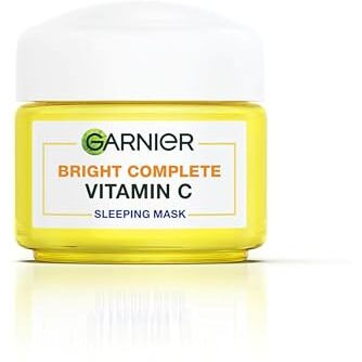 Garnier Skin Naturals, Night Cream, Anti-Dark Spots & Brightening, Bright Complete Vitamin C Yoghurt, 18 G