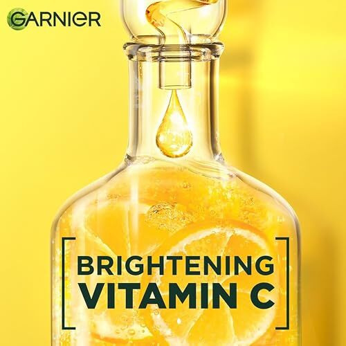 Garnier Skin Naturals Bright Complete Vitamin C Face Wash Gel | Gentle Cleanser - Vitamin C Face Wash For Brighter And Glowing Skin | Reduces Dullness | Daily Cleanser, For All Skin Types, 100G