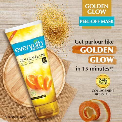 Everyuth Golden Glow Peel-Off Mask 100 G (Pack Of 2)