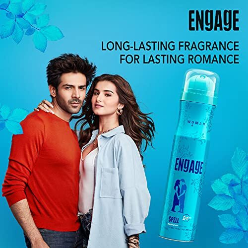 Engage Spell Deodorant For Women, 150Ml/165Ml Deo Body Spray (Weight May Vary)