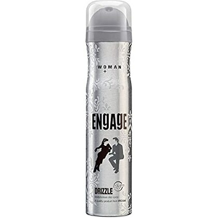 Engage Drizzle Deodorant For Women, Floral And Lavender, Skin Friendly, 150 Ml Deo Body Spray