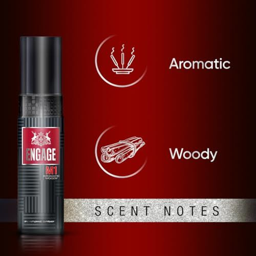 Engage M1 Perfume Spray For Men, 120Ml