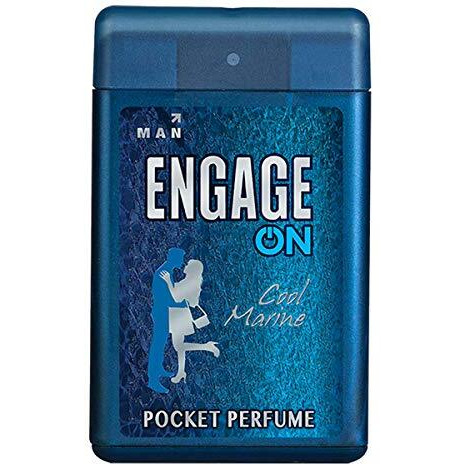 Engage On Cool Marine Pocket Perfume, 18.4Ml