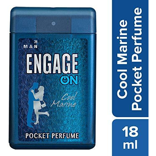 Engage On Cool Marine Pocket Perfume, 18.4Ml