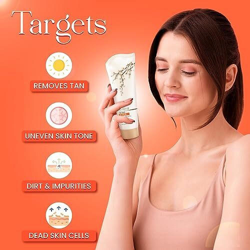Ozone D-Tan Face Scrub | Enriched With Arbutin, Bees Wax & Lactic Acid | Detan Face Scrub For Men & Women | All Skin Types Removes Dirt, Tan, Exfoliates & Renew Skin Cells | 100 Gm