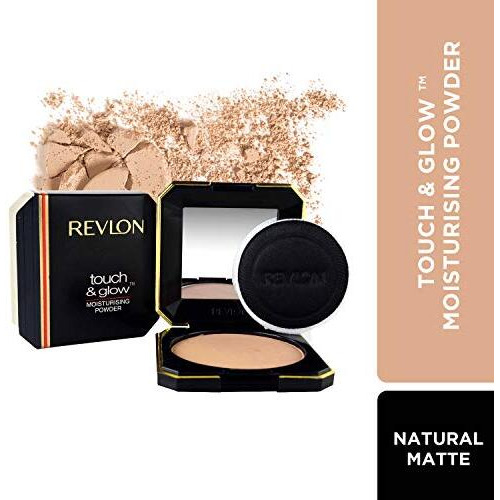 Revlon Touch And Glow Moisturising Powder, Natural Matte (12G)