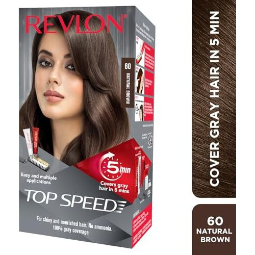 Revlon Top Speed Hair Color - Women-Natural Brown 60