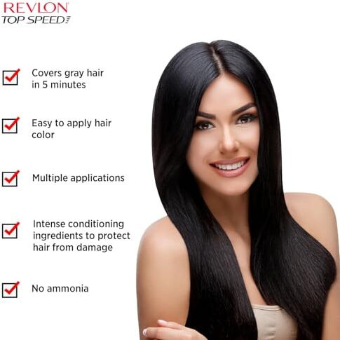 Revlon Top Speed Hair Color - Women-Natural Brown 60
