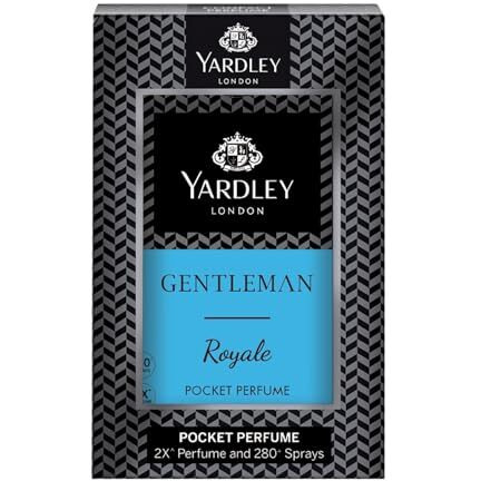 Yardley London Gentleman Royale Compact Perfume For Men, 18Ml