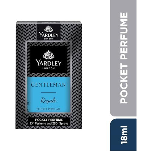 Yardley London Gentleman Royale Compact Perfume For Men, 18Ml