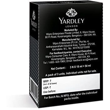Yardley London Compact Perfume Tripack - Gentleman Royale + Gentelman Urbane + Gentleman Duke 18Ml (Pack Of 3)