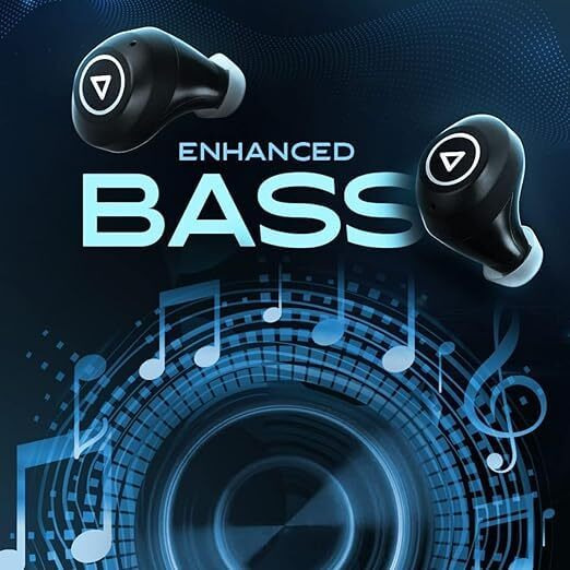 Hungama Hilife Bounce 101 Bluetooth Truly Wireless In Ear Earbuds With Mic With 60 Hours Playtime And 1 Year Free Subscription For Hungama Play & Hungama Music