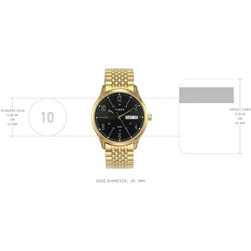 Timex Analog Black Dial Men's Watch -Tw0Tg6504