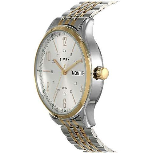 Timex Analog Silver Dial Men's Watch -Tw0Tg6505