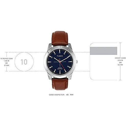 Timex Men's Analog Watch -Blue, Tw00Zr262E