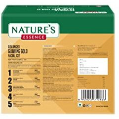 Natures Essence Advanced Glowing Gold Facial Kit, 250 Gm