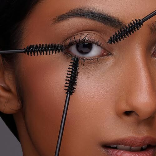 Colorbar Zoom And Whoosh Mascara, Black Sin, 9 Ml | Smudgeproof | Easy To Use | Conditioning