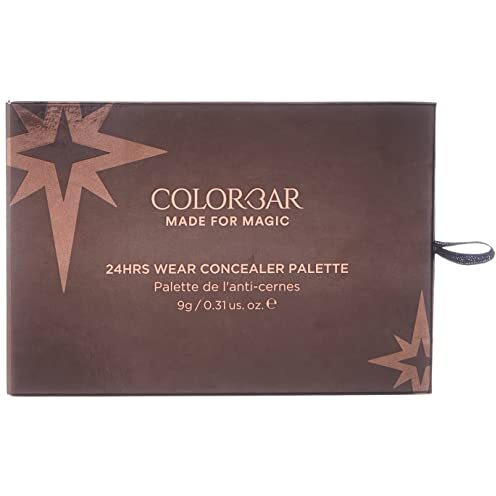Colorbar 24Hrs Wear Concealer Palette Medium-Deep-002 | Flawless Coverage | Hydrating And Nourishing | Enriched With Squalene And Jojoba Oil