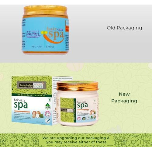 Indus Valley 100% Organic Deep Nourishing Hair (Eaze) Spa