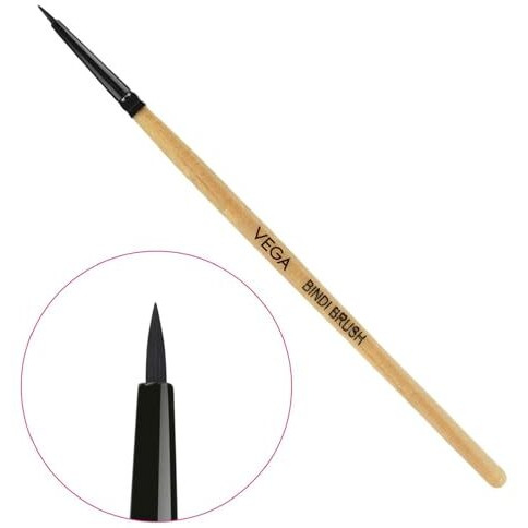 Vega Bindi Makeup Brush, (Ev-16) Brown