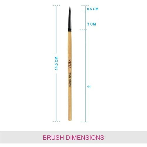 Vega Bindi Makeup Brush, (Ev-16) Brown