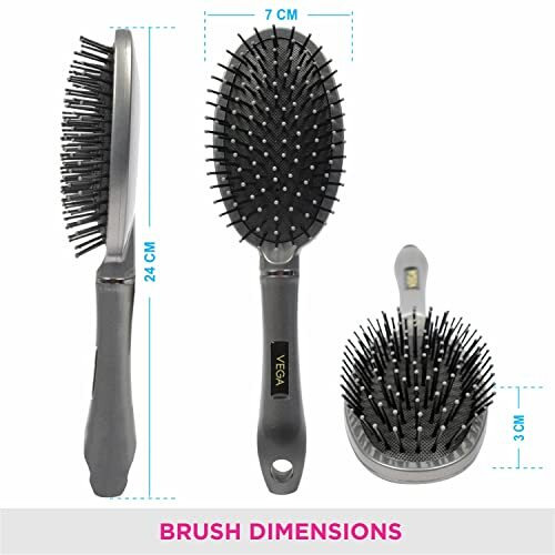 Vega Cushioned Hair Brush For Healthy Hair