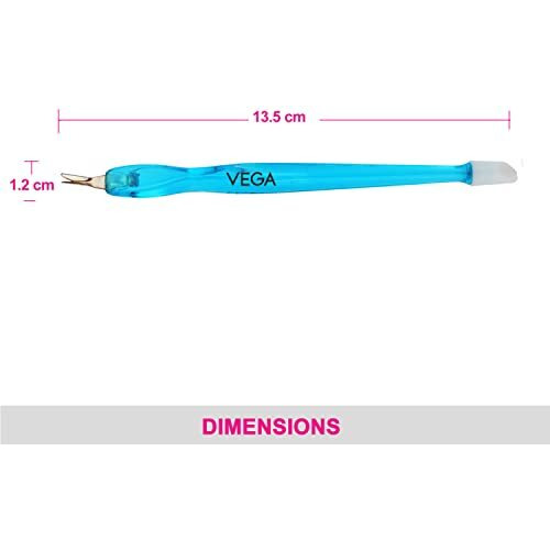 Vega Cutical Trimmer And Pusher (Colour May Vary)