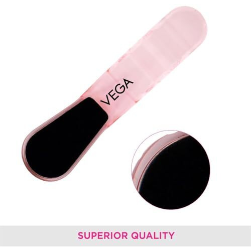 Vega Dual Sided Pedicure Scraper Filer Removing Hard Dry Skin