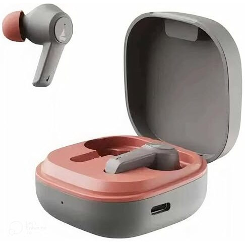 Boat Airdopes 411Anc In Ear Tws Earbuds With Active Noisecancellation, Upto 17.5 Hours Playback And Asap Charge(Grey Hurricane)