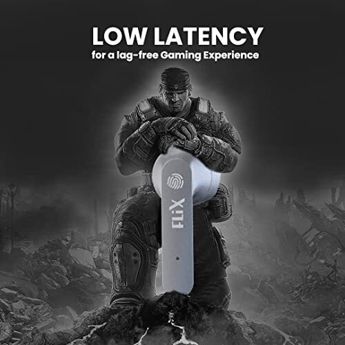 Flix (Beetel Nitro Buds T11 Newly Launched In-Ear True Wireless,Premium Metallic Case,13Mm Drivers & Super Bass,Bt V5.0,Low Latency,Ipx5 Water Resistant,Ultra Light,Type C Charge,Voice Assistant(T11)