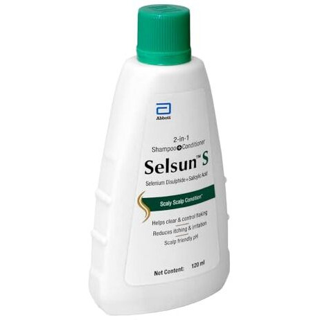 Selsun-S 2-In-1 Anti-Dandruff Shampoo + Conditioner 120Ml