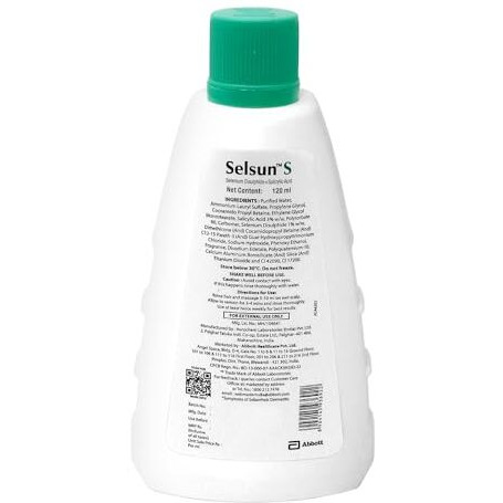 Selsun-S 2-In-1 Anti-Dandruff Shampoo + Conditioner 120Ml