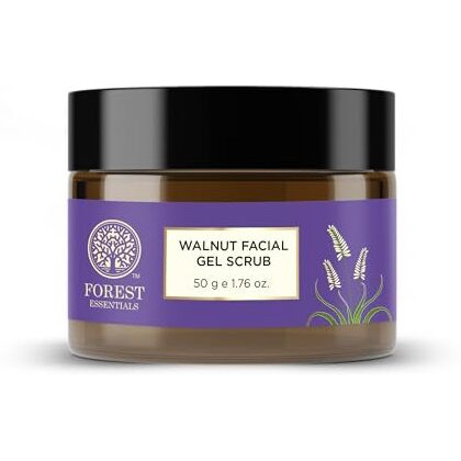 Forest Essentials Revitalising Kashmiri Walnut Gel Scrub 50G (Face Scrub)
