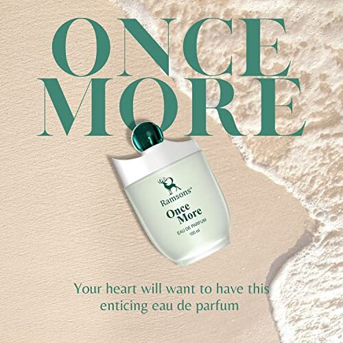 Ramsons - Once More Eau De Parfum | 100 Ml | Perfume For Men | Tn - Bergamot, Peach, Plum, Orange Blossom | Mn - Mimosa, Vanilla Flower, Jasmine, Freesia, Rose | Bn - Leather, Vanilla, Musk, Amber
