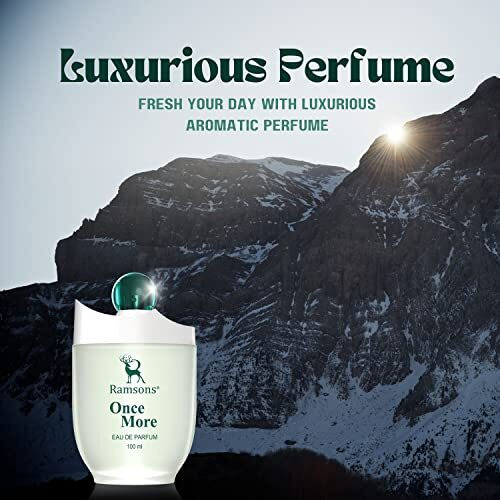 Ramsons - Once More Eau De Parfum | 100 Ml | Perfume For Men | Tn - Bergamot, Peach, Plum, Orange Blossom | Mn - Mimosa, Vanilla Flower, Jasmine, Freesia, Rose | Bn - Leather, Vanilla, Musk, Amber