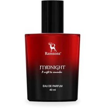 Ramsons - Midnight Eau De Parfum | 40 Ml | Perfume For Men | Tn - Lavender, Mint, Green, Camphor, Lemongrass | Mn - Cumin, Aniseed, Rose, Jasmine | Bn - Oakmoss, Patchouli, Musk, Amber