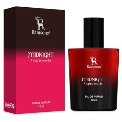 Ramsons - Midnight Eau De Parfum | 40 Ml | Perfume For Men | Tn - Lavender, Mint, Green, Camphor, Lemongrass | Mn - Cumin, Aniseed, Rose, Jasmine | Bn - Oakmoss, Patchouli, Musk, Amber